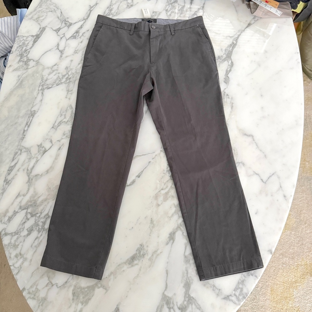 Banana‎ Republic Men's Casual 100% Cotton Black Pants, Size 36